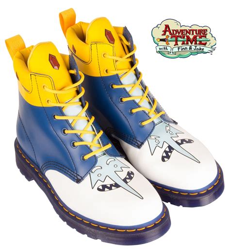 limited edition dr martens adventure time ice king   eye leather ankle boots ebay
