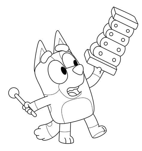 bluey  toys coloring pages bluey coloring pages coloring pages