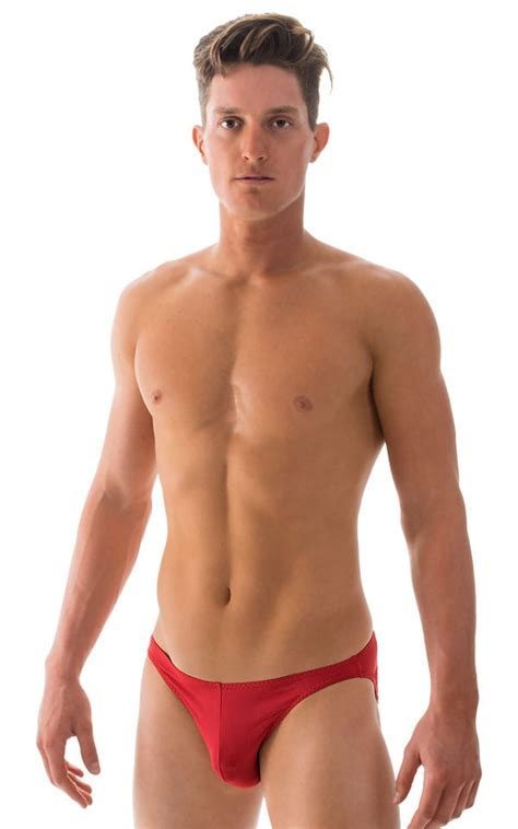 Bikini Brief Swimsuit In Thinskinz Red