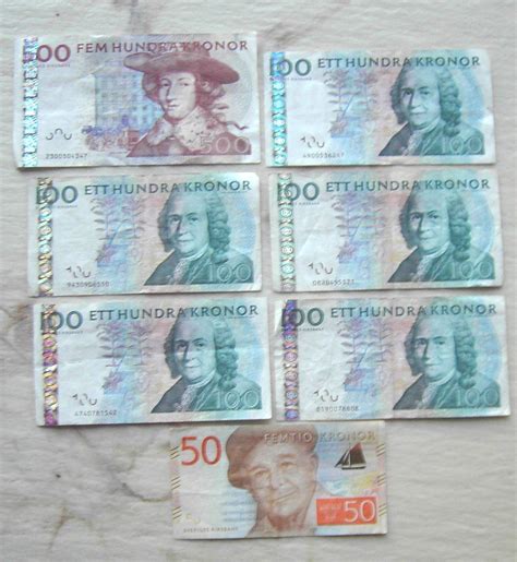 gamla svenska sedlar st kr st kr st  koep pa
