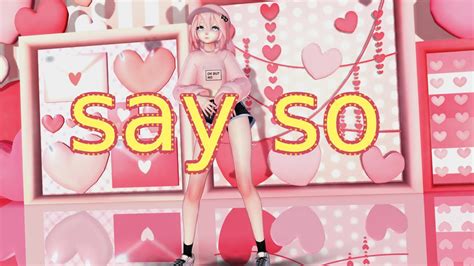 【mmd】say So Tda Another Tumblr Luka Motion Dl Youtube