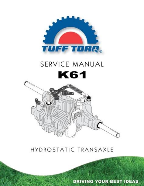 service manual  tuff torq