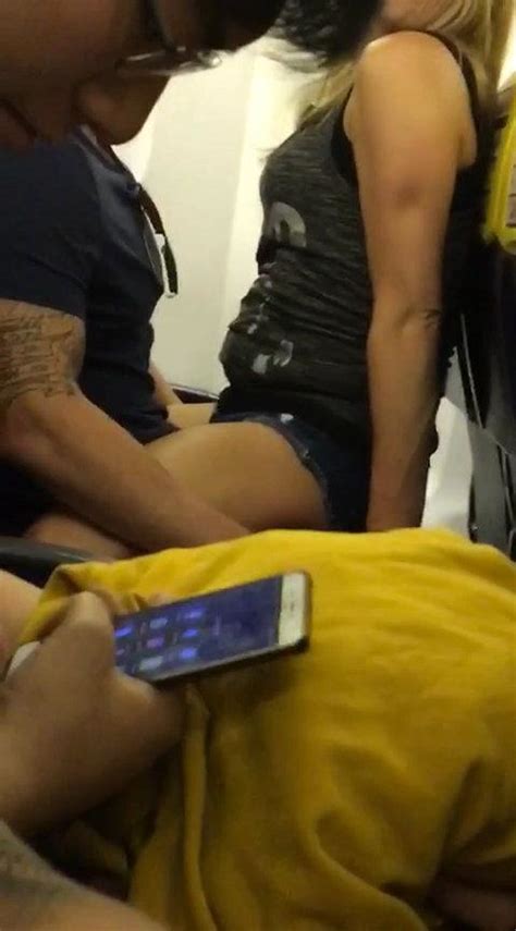 man filmed romping with woman in front of passengers on ryanair flight to ibiza was cheating on