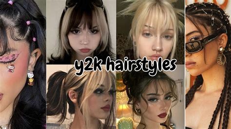 Cute Y2k Hairstyles 2000s Fashion Hairstyles High Nostril Piercing