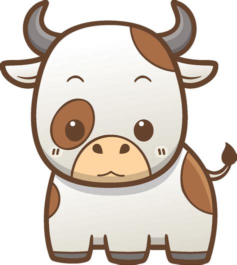 cute simple kawaii farm animal cartoon icon  vinyl decal sticker