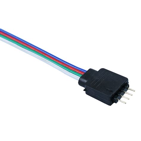 konektor rgb kabel  pin samec ledziarovkaeu