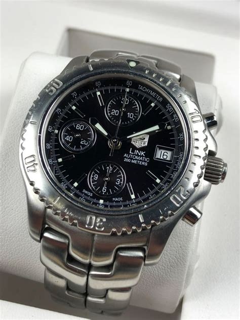 tag heuer link professional chronograph automatic catawiki