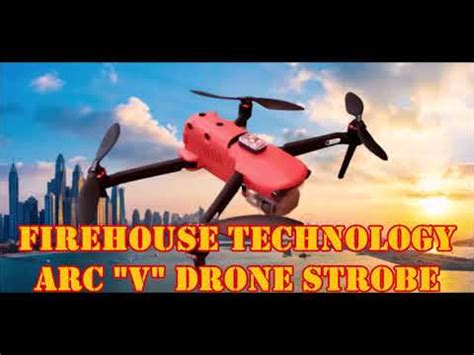 firehouse technology arc  professional drone strobe light spotlight youtube