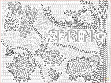 spring coloring sheets printable   coloring pages spring