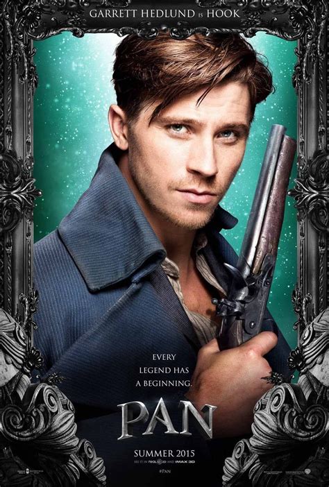 pan  character poster garrett hedlund  james hook peter pan