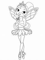 Ballerina Coloring Pages Girl Barbie Fairy Print Colorkid Girls Ballerinas Template Kids sketch template