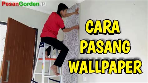 pasang wallpaper jual wallpaper    apply