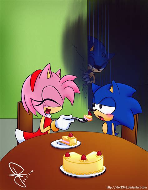 Just A Little Jealous Sonic And Amy Fan Art 29989978