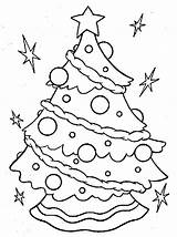 Christmas Tree Coloring Pages Coloringpages1001 Kids sketch template