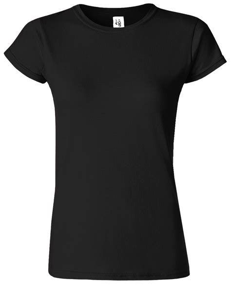 gildan softstyle plain ladies t shirt skinny fit top quality women t