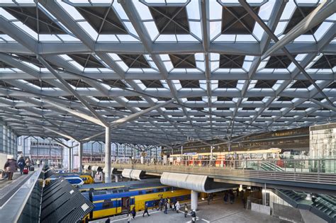 hague central station benthem crouwel architects archdaily