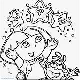 Dora Coloring Pages Princess Explorer Printable Getdrawings Getcolorings sketch template