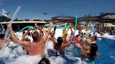 Foam Pool Party Royalton Riviera Cancun Mexico September 2016 Youtube