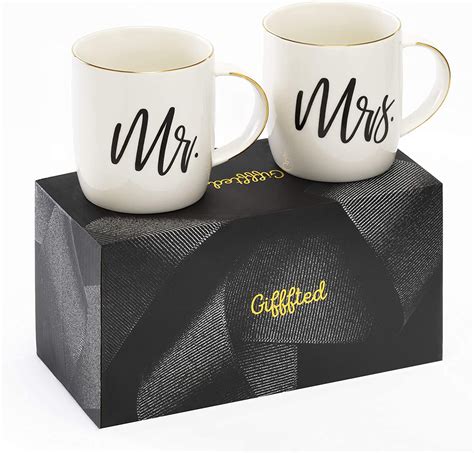 triple gifffted    coffee mugs gifts  wedding anniversary engagement present