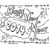 Coloring Years Celebration Portrait Sign Party Family Board sketch template