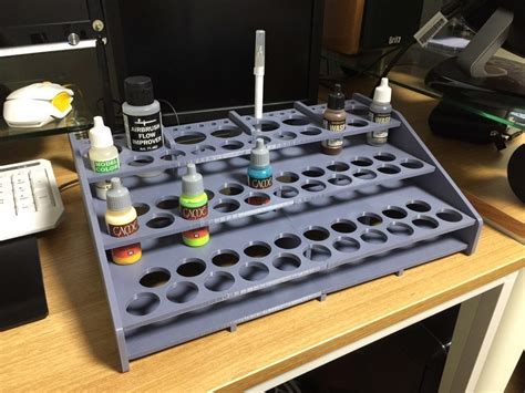 3d Print Model Acrylic Paint Stand Cgtrader