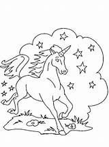 Licorne Eenhoorn Einhorn Kleurplaten Unicorn Unicornio Pegasus Imprimer Unicornios Cheval Etoiles Unicorno Sterren Mignon Unicorns Unicórnios Malvorlage Paarden Kleurplaatjes sketch template