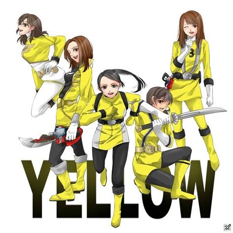 Kuting • Yellow Super Sentai ~ Arisa Komiya Yoko Usami