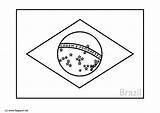 Brazil Flag Coloring Ausmalen Zum Pages Ausmalbilder Printable Visit Catholics Homegrown sketch template