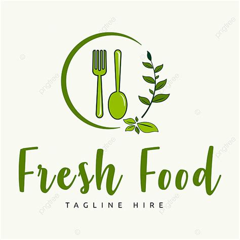 fresh food logo template   pngtree