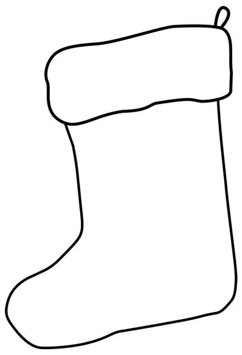 stockings full  christmas presents coloring pages png