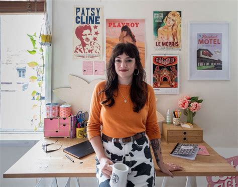 ginger taylor makes retro illustrations her business art frankie