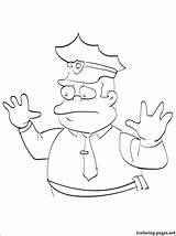 Wiggum Clancy sketch template