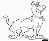 Doo Scooby Dog Coloring Protagonist Printable Visit Oncoloring sketch template
