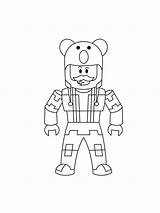 Roblox Piggy sketch template