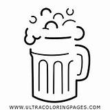 Birra Cerveza Boccale Bicchiere Ultracoloringpages sketch template