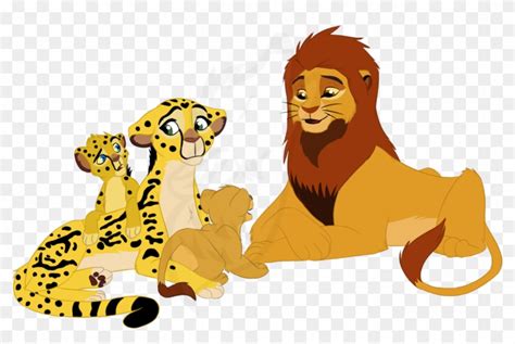 tegan   kions family  rethza lion king fuli  kion cubs