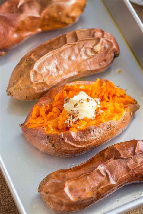 easy baked sweet potatoes dinner  dessert