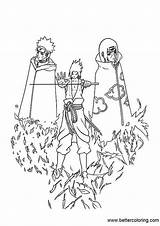 Itachi Sasuke Naruto Coloring Pages Kids Printable Gaara Adults Drawing Last Anime Choose Board sketch template