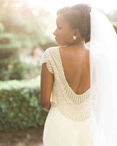 22 wedding dresses that wowed from the back martha stewart weddings