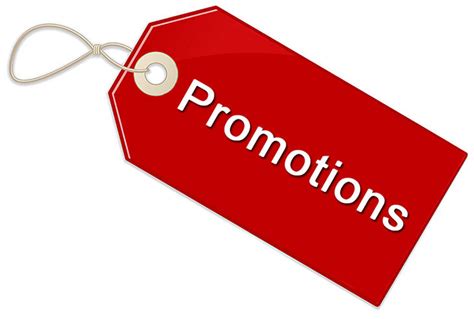 promotions        list