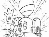 Coloring Pages Mickey Clubhouse Mouse Printable Getdrawings sketch template