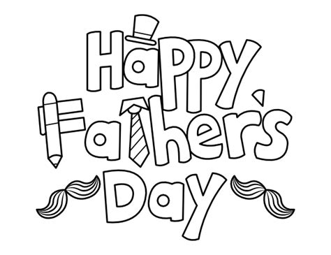 happy father  day coloring pages  kids printable father  day