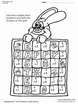 Easter Math Coloring Pages Getcolorings Quilt Getdrawings sketch template