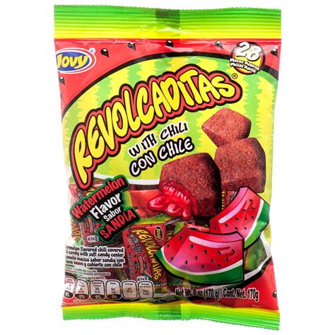 buy jovy revolcaditas sandia watermelon flavor mexican candy    oz bag