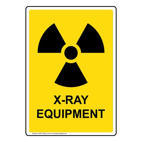 portrait  ray equipment sign  symbol nhep