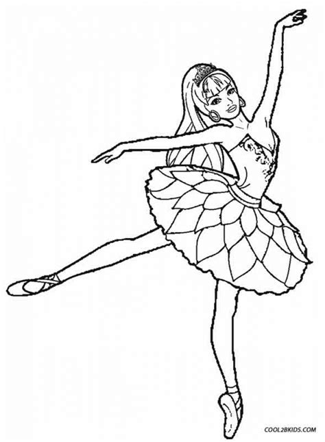 ballerina coloring pages ii