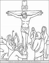 Ausmalbilder Malvorlagen Ausmalen Kostenlos Ausmalbild Kreuz Stirbt Bibel Thecatholickid sketch template