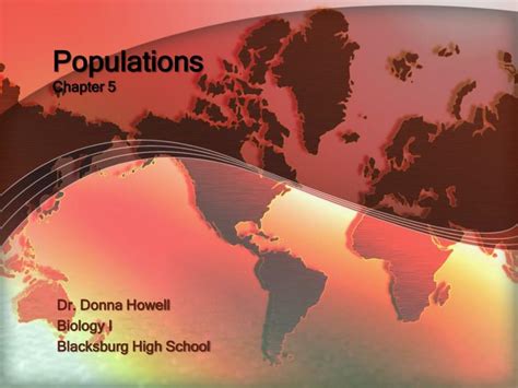 Ppt Populations Chapter 5 Powerpoint Presentation Free Download Id