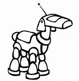 Robot Robo Dinosaur Clipartmag Roboter Gx9 Domestication Mammals Boys Azcoloring Doghousemusic sketch template