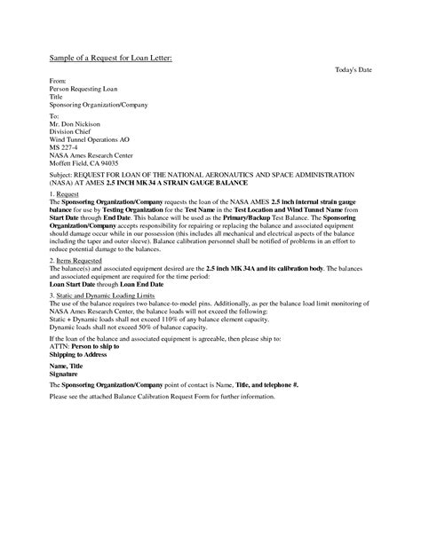 business loan request letter  printable documents